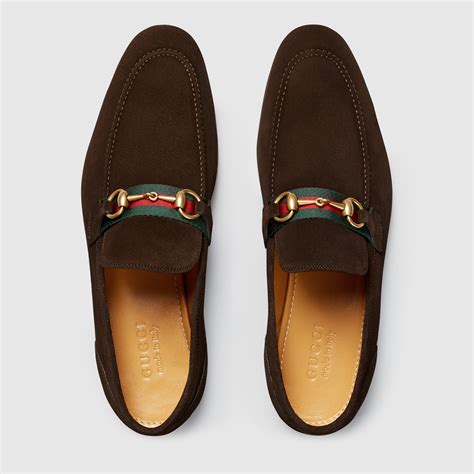 gucci gucci suede horsebit loafers|gucci horsebit loafer men.